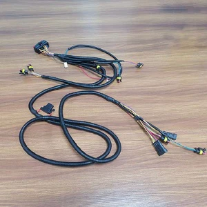 Custom MBMS Sampling Wiring Harness for New Energy Electric Vehicles EV Wire Harness Manufacturer High Quality Automotive