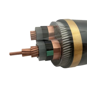 Yjv Insulated Electric Wire Power Cable Medium And Low Voltage PVC/XLPE Sheathed Copper/Aluminum Core Steel Wire Armored Cable