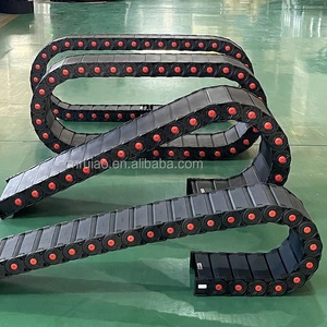 Flexible Protection Chains Height 45mm Carrier Track Plastic Cable Drag Chain
