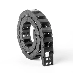 Factory Supplied High Flexible Nylon Cable Drag Chain Strong Wire Carrier Plastic Material Drag Cable Chain