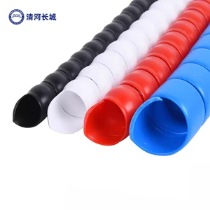Spiral Cable Wrap Wire Management Tidy Kit Easy Install Flexible Durable Custom Color Support for Industrial Applications