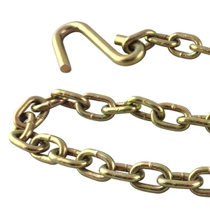 Grade 70 Drag Chain s Hook Alloy Steel Trailer Safety Chain
