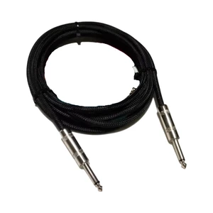 Guitar Cable 6MM Balanced Stereo Audio Cable Male to Male Jack Musical Wire Audio TS 6.35mm Instrument Cable