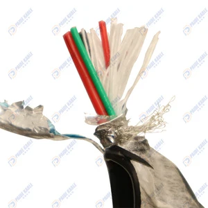 Waterproof PE PUR/TPU Jacket 2x16AWG+4x20AWG Copper Conductor Shielded Low Voltage Instrumentation Cable Oil Resistant Renewable