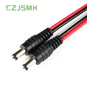 CZJSMX High Temperature Resistant DC Connector Wire Harness 18AWG 24V 5A Silicone Insulation TUV Approved