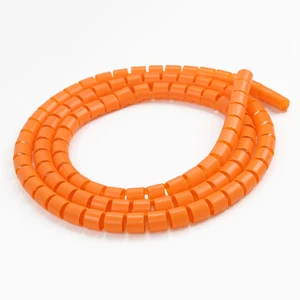 Cuttable Spiral Cable Wrap Abrasion Resistant Electric Cable Wire Protector Made of Durable Plastic