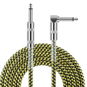 High-Quality Guitar Audio Cable with Universal Support and Noise Reduction