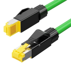 Waterproof Shakeproof Vibration-proof CAT6a RJ45 Connector Profinet Industrial Ethernet Cable Drag Chain Network Patch Cord