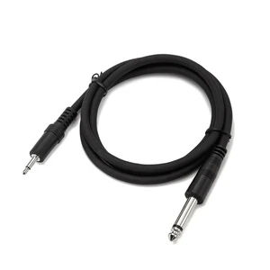 Ts 3.5mm Mono Male to 6.35mm Instrument Guitar Audio Cable