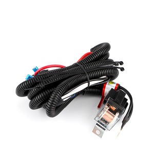 CHSKY Free Modified Car Relay Harness 12V/24V with Enhanced Anail Horn for Halogen & Xenon Headlights