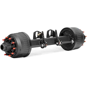 New Heavy Duty Steel Front Axle Trailer Passion Brand China Factory Price Customized Axle 16T Capacity Max Trailer Accessories