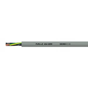 300/500V PURo-JZ/PURo-OZ Enhanced Oil Resistance PUR Rubber Sheath Control Cable