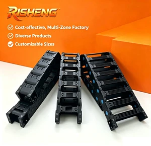 Bridge-type Nylon Drag Chain Is Used As The Plastic Nylon Cable Protection Drag Chain For CNC Milling Machines.