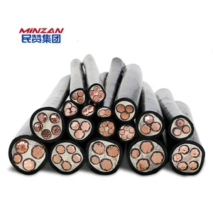 Low Voltage Customized 4Core 5 Core Copper IEC 60502-1 U-1000 R2V N2XY N2XH YJV Cu/XLPE/PVCUnderground Armoured Power Cable Wire