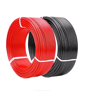 PV1-F H1Z2Z2-K Industrial Copper Solar Cable IEC 131 DC 1x2.5/4/6/10mm2 XLPE Halogen Free UV Resistant Construction Solar Panel