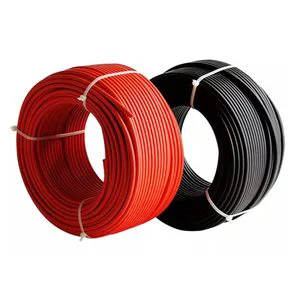PV Solar Energy Storage Wire Tinned Copper 4mm Industrial Solar Power Supply Station System PV1-F XLPO Insulation AC 0.6/1kV