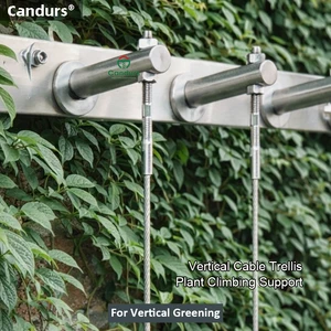 3mm 4mm 5mm 6mm Stainless Steel Trellis Cable Assembly for Green Wall System
