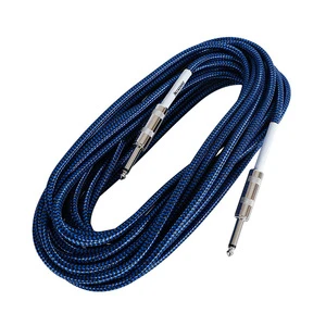 Starway Electric Guitar Cable for Acoustic Guitar & Bass with Noise Reduction 3/6/10m Lengths
