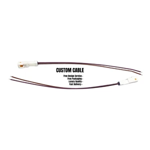 Custom Copper Core Nylon PVC Jacket Waterproof Electronic Wire Harness JST JWPF Connector 2 Pin IPX7 02R-JWPF-VSLE-S Cable