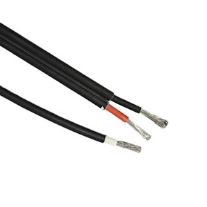 XLPO Insulation PV Solar Cable 1000V 1500V 4mm2 6mm 10mm Power PVC Sheath DC PV Cable Solar Cable