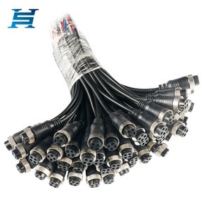 GX16 Aviation Connector 2-10Pin Configurations PVC Cable Harness Suitable For Mechanical Equipment, Medical And Security Devices