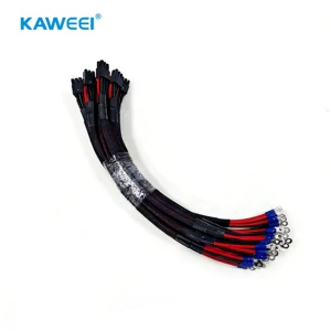 Custom 6Pin and M4 Terminal Connector Wire Harness for Industrial Automation signal Connection
