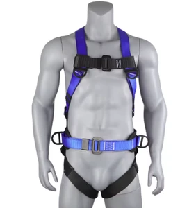 High Strength Full Body Safety Harness Adjustable Industrial Harness for Construction & Rescue