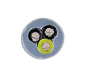 PUR Flexible Oil Resistance Industry Control Wire 3x2.5mm TPU TPE Jacket Cable