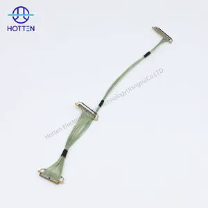 Flexible Customization 42AWG UAV Micro Coaxial Cable Assembly Unmanned Aerial Vehicle Wire Harness HRS DF81 30P