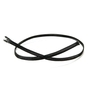 Essentra Abrasion Resistant Cable Harness Protector EPA Nylon Expandable Sleeving Black And Grey Polyamide 6.6