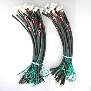 High/Low Temperature Resistant Copper PTFE/Nylon Motorcycle Cable Assembly IP66