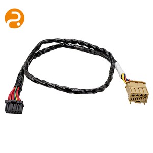 Custom Multi-Pin Automotive Adapter Wiring Harness | OFC Conductor High-Temp Resistant PVC Insulated Taped 12V/24V DC Power