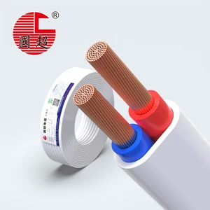 RVV 2/3/4/5/6 Core Copper Core PVC Sheathed Flexible Wire, 0.5mm²-6mm², 300/500V