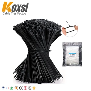 RV Trailer Nylon Cable Ties Self-Locking PA66 Durable for RV Internal Wiring and Accessory Fixing