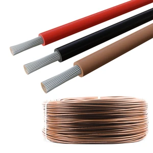 Factory Wholesale UL 11627 High Voltage PVC Copper 10Awg Energy Storage Cable