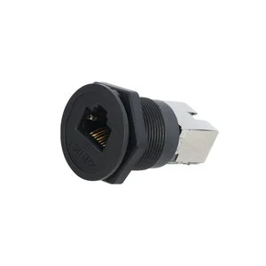 Lshitech Ethernet RJ45 Connector Cat5 Cat5e Waterproof Plug RJ45 Network Cable Connector