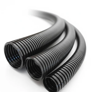 RUNQI Split Type PA Material Easy Wire Insertion Flame Retardant 25mm Protecting Cables -20C +80C Home Office Flexible
