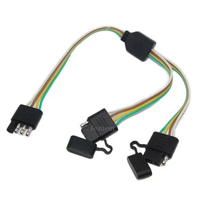 Factory Custom Truck Trailer wire 4 pin SAE plug