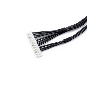 Customizable Tin Plated PH2.0mm 8C 24AWG 7.5A Current 1800V AC Withstand Voltage Assembly Harness 2-16 Pin Electronic Harness