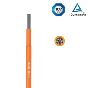 TUV Certificate Orange Battery Cable 25mm 35mm 50mm 70mm DC 900V Energy Storage Cable for Solar Power Energy System