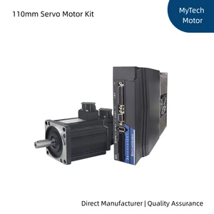 110ST-M04030 M05030 M06030 1.2KW 1.5KW 1.8KW AC Servo Motor Driver Kit 3000rpm 4N.m 5N.m 6N.m 110mm 220V with Cable