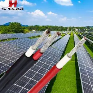 Durable Solar Photovoltaic Cable with UV Resistance and Flexible Copper Core for Outdoor PV Systems and Panel Array Connections
