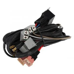 OEM High-Power Halogen Lamp Amplification Wiring Harness Tinned Copper Conductor PVC Insulation for Automotive Headlight Wire