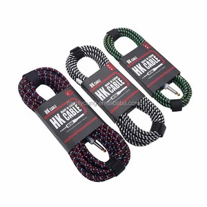 Braid 3M Shielded Electric Guitar Cable Wire Cord Noise Reduction Bass Cable for Guitar Amplifier Accessory Musical Instrument