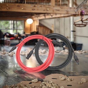 Versatile Custom-Length Copper High Voltage Solar Cable XLPE Insulation IP68 Protection Outdoor Power Station Renewable Energy