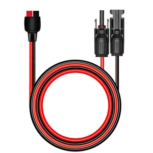 45A to Multi-Contact 4 Photovoltaic Connector Mobile Energy Storage Battery Power Charging Cable 2m