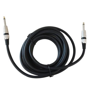 Hot Sale 20 ft Guitar Straight Instrument Cable Guitar Cable for Guitar/Electronic Guitar/Bass