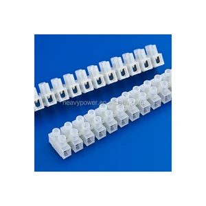 Top Choice Electrical Terminal Blocks High-Temperature Resistance (GWT 750C) PA Brass Material CE Certified for Building
