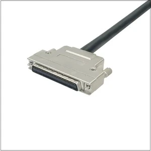 MDR HPCN68 SCSI 68Pin Cable Metal Hood Aluminum Foil Shield Pure Copper Conductor for Motion Control Card Wiring Harness