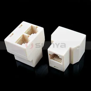 RJ45 Wifi Adapter RJ45 Network Lan Splitter Extender Connector Plug